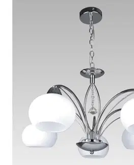 Svietidlá Prezent  - Luster na reťazi ARAGONA 5xE27/60W/230V 