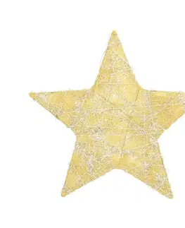 Vianočné dekorácie Vianočná ozdoba Golden Star II 30 cm