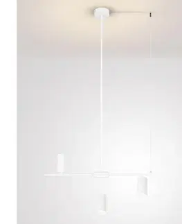 Svietidlá BRILAGI - Závesné svietidlo CRANE na lanku 4xGU10/30W/230V biele WO-CRANE-04-WHT-OEM
