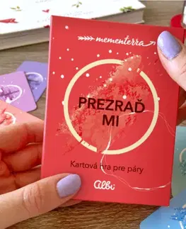 Kartové hry Albi Kartová hra Prezraď mi Mementerra