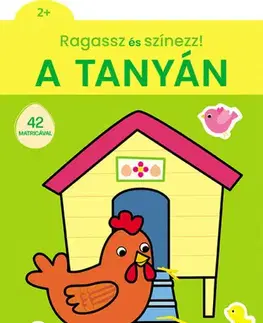 Nalepovačky, vystrihovačky, skladačky Ragassz és színezz! A tanyán