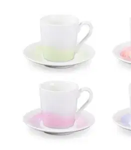 Hrnčeky a šálky TESCOMA Šálka espresso s podšálkou myCOFFEE, 6ks, Pastels