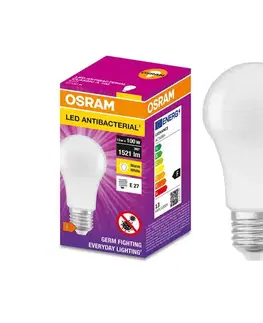 LED osvetlenie LED Antibakteriálna žiarovka  A100 E27/13W/230V 2700K - Osram 4058075560833