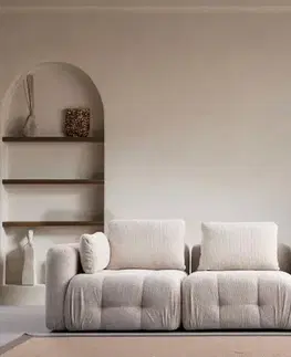 Pohovky a gauče Trojmiestna pohovka Amaris 3 Seater - Beige
