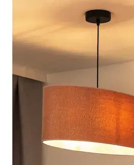 Svietidlá  - Luster na lanku OVAL 1xE27/15W/230V ružová 603492