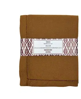 Bytový textil Obrus SAGA horčicová 45x140 easy care