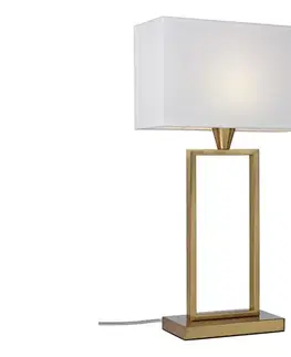 Lampy Cottex B2821BM - Stolná lampa KENSINGTON 1xE14/40W/230V zlatá B2821BM