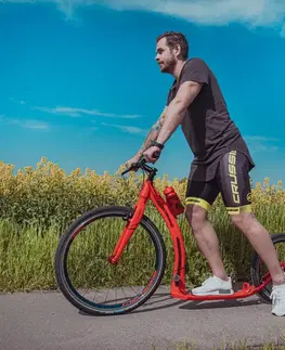 Kolobežky Kolobežka Crussis ONE Cobra 4.2 červená 26"/20"