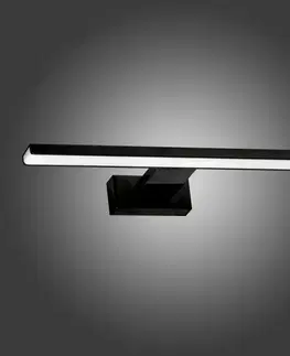 Svietidlá nad zrkadlo Nástenné svietidlo do kúpeľne Shine Black 4377 30 cm IP44 K1