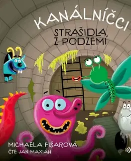 Rozprávky Voxi Kanálníčci: Strašidla z podzemí