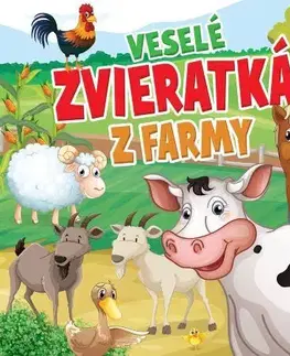 Leporelá, krabičky, puzzle knihy Veselé zvieratká z farmy