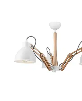 Svietidlá  Prisadený luster MARCELLO 3xE27/60W/230V LM-3.96 WHITE