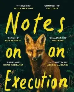 Detektívky, trilery, horory Notes on an Execution - Danya Kukafka