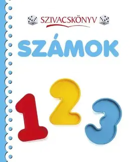 Leporelá, krabičky, puzzle knihy Szivacskönyv - Számok