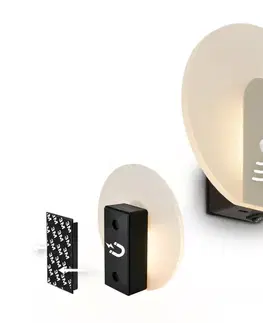 Svietidlá Briloner 3889012 - LED dobíjateľné nástenné svietidlo so senzorom TARO LED/2,5W/5V 1800 mAh matné 3889012