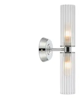 Svietidlá Markslöjd 109027 - Kúpeľňové nástenné svietidlo RIMINI 2xG9/20W/230V IP44 lesklý chróm 109027