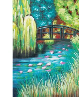 Obrazy Plátno maľba Bridge 50 x 70 cm