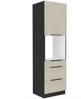 Kuchynské skrinky stojace Kuchynská skrinka Arona cashmere 60dps-210 1f 3s
