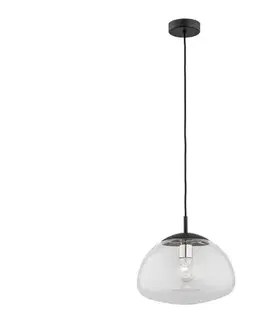 Svietidlá Argon 4332 - Luster na lanku TRINI 1xE27/15W/230V priemer 30 cm čierna 4332