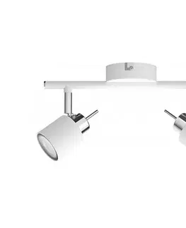 Svietidlá Philips - Bodové svietidlo MERANTI 2xGU10/35W/230V biela 8719514465312