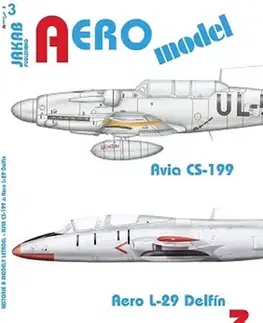 Armáda, zbrane a vojenská technika AEROmodel 3 - Avia CS-199 a AERO L-29 De