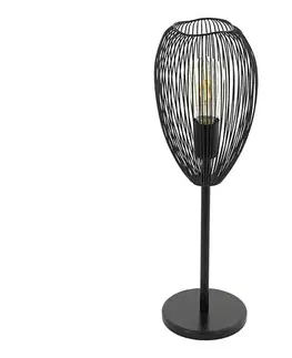 Lampy Eglo 49144 - Stolná lampa CLEVEDON 1xE27/60W/230V 49144