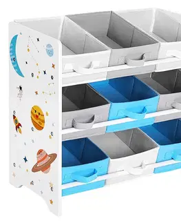 Detské regály Regál na hračky E1033 Autronic