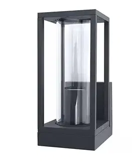 LED osvetlenie Ledvance - Vonkajšie nástenné svietidlo FRAME 1xE27/60W/230V IP44 4058075554399