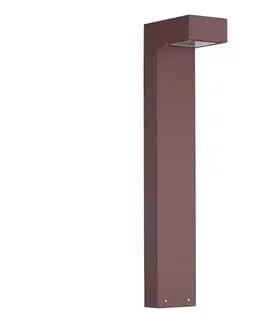 Záhradné lampy Ideal Lux - Vonkajšie svietidlo SIRIO 1xGX53/9W/230V 60 cm IP65 hnedé 213279