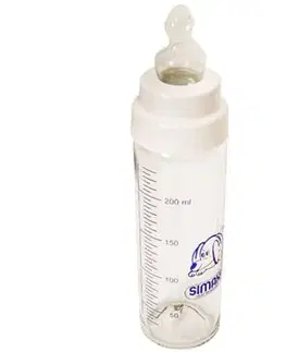 Dojčenské fľaše Kinekus Fľaša kojenecká 250ml s potlačou, mix dekor