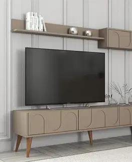 Obývacie steny TV skrinka / Obývacia stena Lyon 2 - Atlas, Walnut