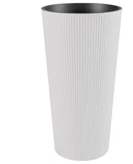 Záhrada Kvetináč TW30 30x57 biela