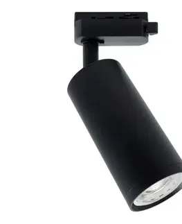 Svietidlá  Bodové svietidlo MICA do lištového systému 1xGU10/25W/230V 1-fázové čierna ML5712