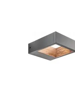 LED osvetlenie Redo 90508 - LED Vonkajšie nástenné svietidlo WALD LED/10W/230V IP65 antracit 90508