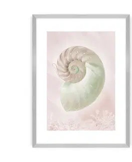 Obrazy Plagát Pastel Pink III