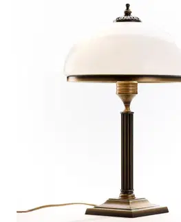 Lampy Jupiter 626 - ZU G - Stolná lampa ZEUS 2xE14/60W/230V 626