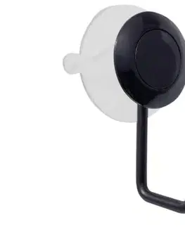 Vešiaky Kinekus Vešiak 1háčik kúpeľňový čierny, uchytenie prísavkou