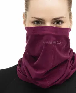 Šatky Multifunkčná šatka Brubeck Merino KM10360 Plum - S/M