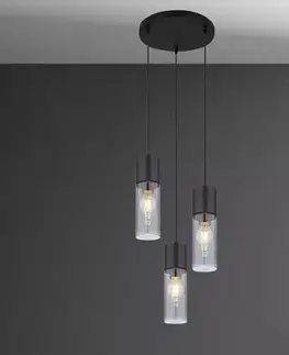 Lampy nad stôl do jedálne Luster 21000-3HB smoke LW3