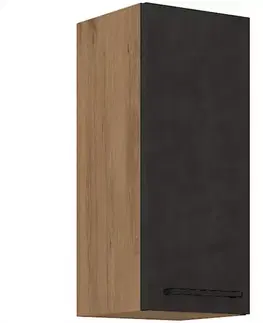 Kuchynské skrinky visiace Skrinka do kuchyne VIGO grafit mat 30G-72 1F