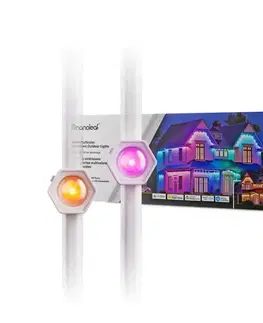 LED osvetlenie Nanoleaf N7401K02-15POL - stmievateľný LED reťaz RGBW 72W/230V 15m 2200-6500K IP67 Wi-Fi N7401K02-15POL