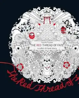 Maľovanky pre dospelých The Red Thread of Fate - Yasuko Fujioka