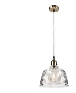 Svietidlá  Luster na lanku ASTA 1xE27/60W/230V bronz LM-1.1.83/PATYNA