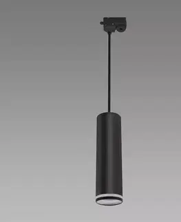 Lampy nad stôl do jedálne Nástenná lampa Zula Tra 20 GU10 Black 03994 K1