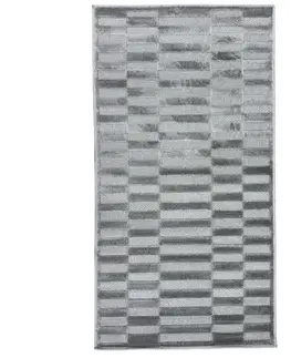 Moderné koberce Koberec Doha 1,33/1,9 0107G sivý