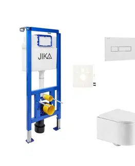 Záchody Závěsný WC set do lehkých stěn / předstěnová SAT SIKOJSREX72 SIKOJSREX72