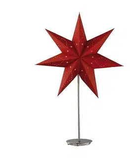Vianočné dekorácie Markslöjd 8813,130 - Vianočná dekorácia SATURNUS 1xE14/25W/230V 69 cm červená 8813.13