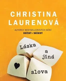 Romantická beletria Láska a jiná slova - Lauren Christina,Jan Sládek