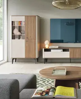 TV stolíky Dolmar TV stolík AUNERA AU6 | 2D1S