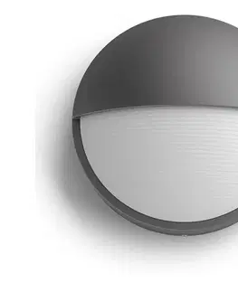 Záhradné lampy Philips 16455/93/16 - LED vonkajšie nástenné svietidlo CAPRICORN LED/6W IP44 16455/93/16